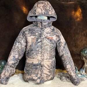 Reversible Camouflage insulated Hooded Jacket YL (4090)